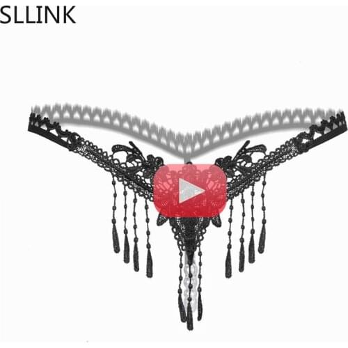 Women Sexy Lingerie Hot Erotic Sexy Open Panties Porn Underwear Cheeky Transparent Sex Wear G-string Thong With Pearl