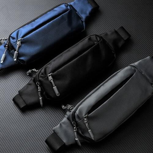 Waterproof Waist Pack Women Sports Running Waist Bag For Men Mobile Phone Holder Belt Bag Gym Fitness Travel Pouch Chest Bags