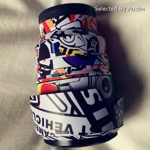 Lens Skin Decal Lens GuardWrap Cover For Sony Prime Lens 35 f1.4 35 f1.8 24 1.4GM 55 f1.8 85 f1.8 50 f1.4 Anti ScratchWear Case