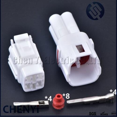5 Sets 4 Pin Male or Female MT090 Sealed Sumitomo Automotive Cable Connector Socket Motorcycle Housing Plug 6180-4771 6188-0004