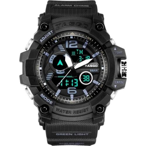 Men Military Watches G Style White Sport Watch LED Digital 50M Waterproof Watch S Shock Male Clock Dual Dial Relogio Masculino