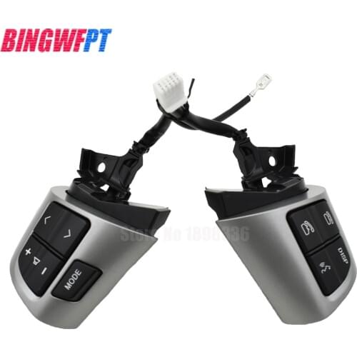 Black & Silver color 84250-02230 8425002230 New Steering Wheel Control Button Switch For Toyota Corolla 2007-2013