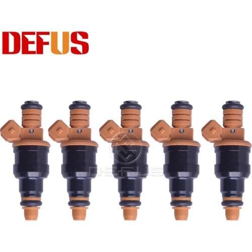 DEFUS 5x Fuel Injector Nozzle Bico 0280150785 High Performance For Volvo 850 2.3L 2.4L I5 Turbocharged 94-97 NEW 0 280 150 785