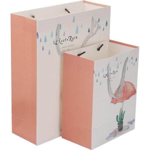 Hot Sale High Quality Birthday Biodegradable Waterproof Gift Bag Paper,Custom Paper Bag With Handle --XP2362