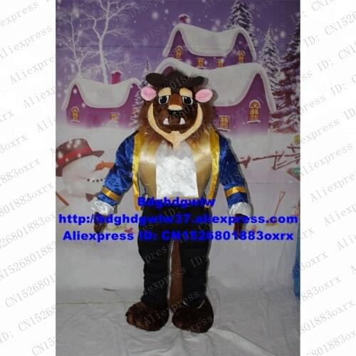 Beauty and The Beast Mascot Costume Adult Cartoon Character Outfit Suit Opening New Business Festival Celebration zx1747