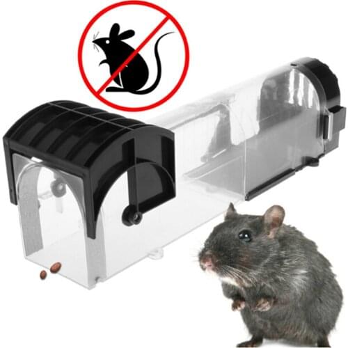 Catching Mice Rat Killer Live Mouse Trap Reusable Small Plastic Mousetrap Bait Snap Spring Rodent Catcher Pest Control