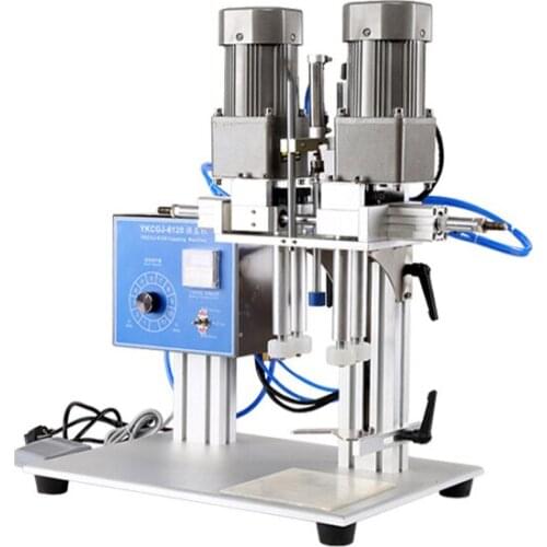 Duckbill Bottle Capping Machine Pneumatic Semiautomatic Laundry Liquid Lid Capping Machine Print Head Cover Capping machine