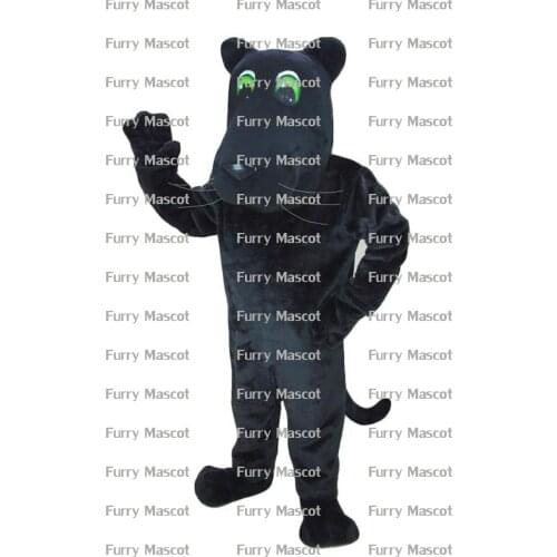 Cartoon Panther Cosplay Unisex Cute Newly Mascot Costume Suit Cosplay Party Game Dress Outfit Adult Gift A