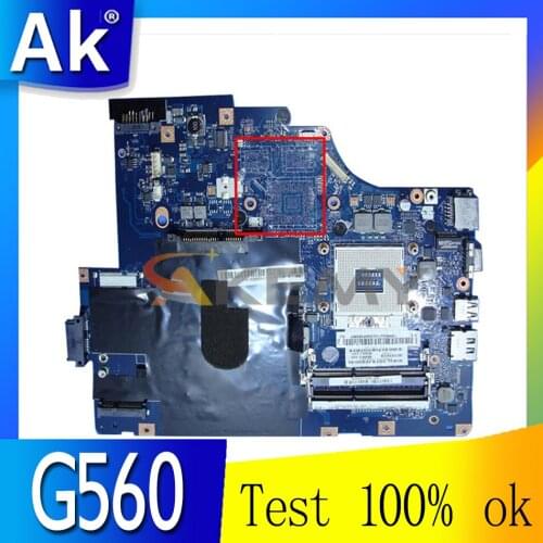 Laptop motherboard For Lenovo G560 Z560 NIWE2 LA-5752P Rev:1.0 Mainboard DDR3 HM55 UMA Free cpu