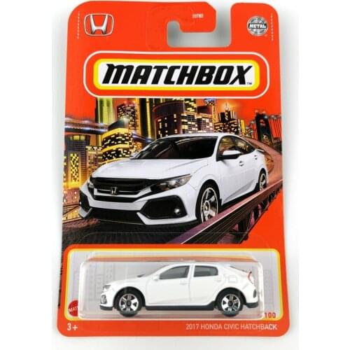 2021 Matchbox Cars 2017 HONDA CIVIC HATCHBACK 1/64 Metal Diecast Collection Alloy Model Car Toys