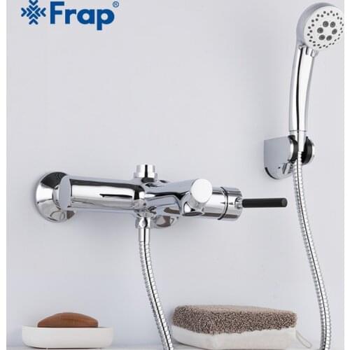 Frap Wall Mounted Shower Bathroom Faucet Cold & Hot Water Mixer Bathtub Faucet Bathroom Tap Robinet Banheira Shower Mixer F3244