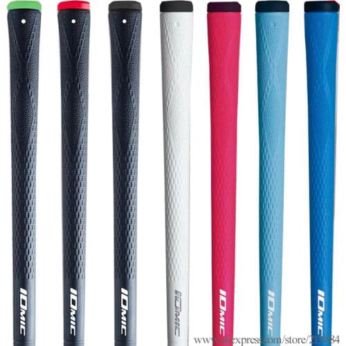 New Golf Irons Grips High Quality Rubber IOMIC Golf Wood Grips 20pcs/Lot Irons Clubs Golf Grips Free Shipping