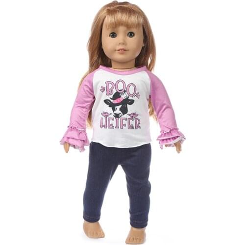 18'' Doll Clothes-Fashioh Dress for My Little Baby-18 Inch/43-46cm Life/generation Doll Accessories-new Born Outfit Girls Gift