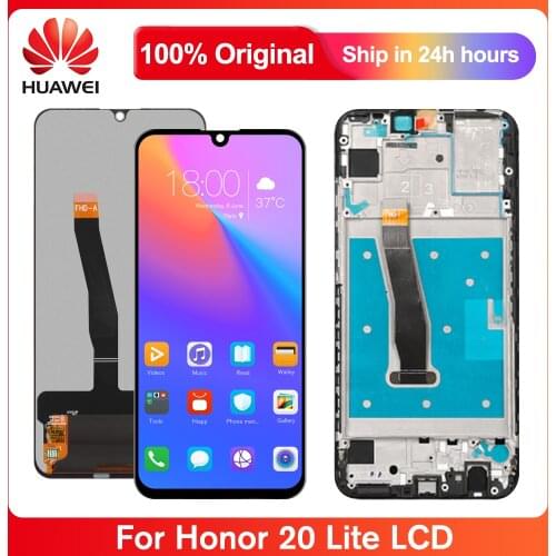6.21'' Original Screen For Huawei Honor 20 Lite Touch Screen LCD Display Digitizer Assembly For Huawei Honor 20 Lite HRY-LX1T