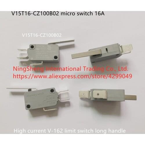 Original new 100% high current V-162 limit switch 16A long handle micro switch V15T16-DZ200A02