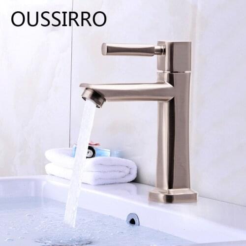 Bathroom Basin Faucet Hot&Cold Water Tap Deck-Mounted Luxury Stylish Elegant Sinks Zinc Alloy Faucet Bathroom Accessories