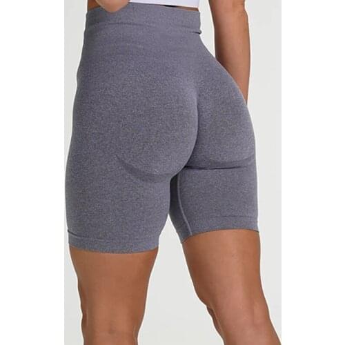 Yoga Shorts Sport Women Gym Leggings High Waist Workout Shorts Seamless Hip Push Up Running Shorts Female Fitness Skirt Leggings