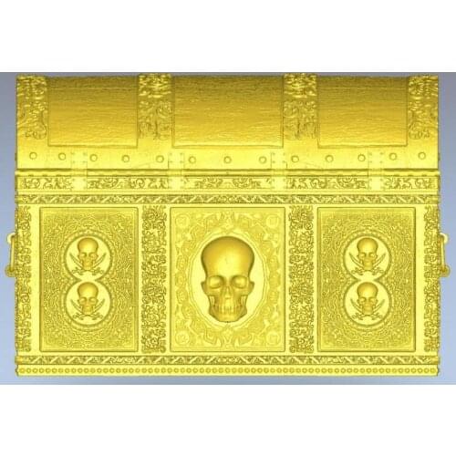 3d model relief for cnc in STL file format Panno Dead Mans Chest