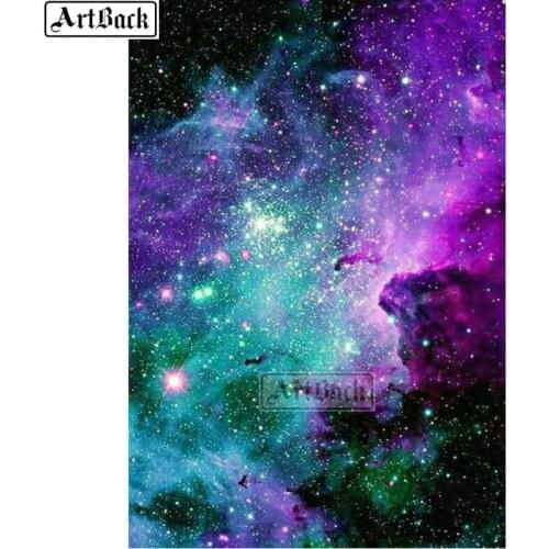5d diamond painting colorful starry sky cross stitch square diamond mosaic new 3d diamond embroidery sticker