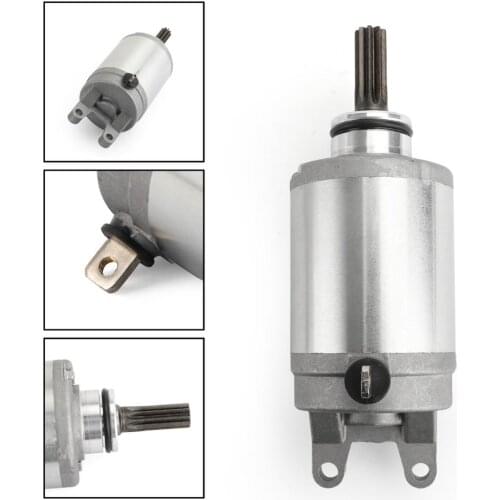 Areyourshop For Suzuki starter engine parts LT-R450 LTR450 QuadRacer 450 2X4 LT-R450Z LTR450Z 31100-45G00 Starter Motor 9-Spline