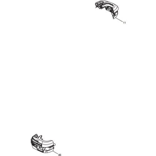 Battery case for MAKITA DTW800