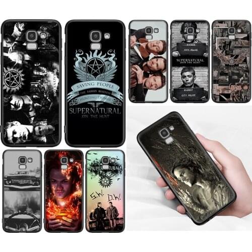 Supernatural TV Show Cover For Samsung Galaxy J8 J7 Duo J6 J5 Prime J4 Plus J3 J2 Core 2018 2017 2016 Phone Case