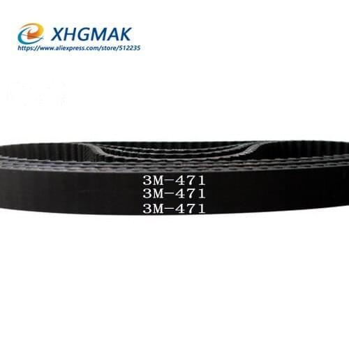 HTD 3M Timing belt C= 471 474 477 480 width 6/9/15mm Teeth 157 158 159 160 HTD3M synchronous 471-3M 474-3M 477-3M 480-3M