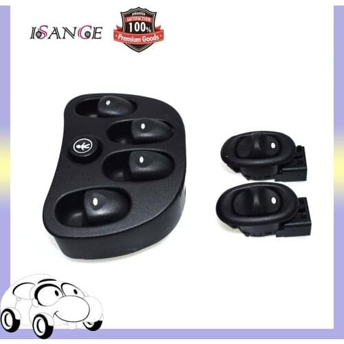 ISANCE 3pcs Master & Rear Power Window Switch 92105254 92047005 For Holden Commodore VT VX Sedan Wagon 1997 1998 1999 2000-2002