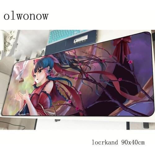 Touhou pad mouse computer gamer Indie Pop mouse pad 900x400x3mm padmouse Professional mousepad gadget office desk mats