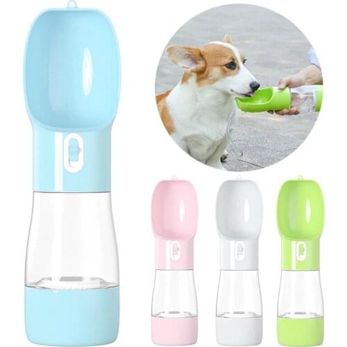 Multifunction Pet Dog Water Bottle for Dogs Food Water Feeder Drinking Bowl Portable Puppy Cat Water Dispenser Product