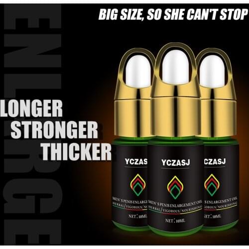 10ml Men Powerful Adult Sex Products Male Massage Essential Oil Penis Enhancement Increase Enlargement Sex Penis Energy Essence
