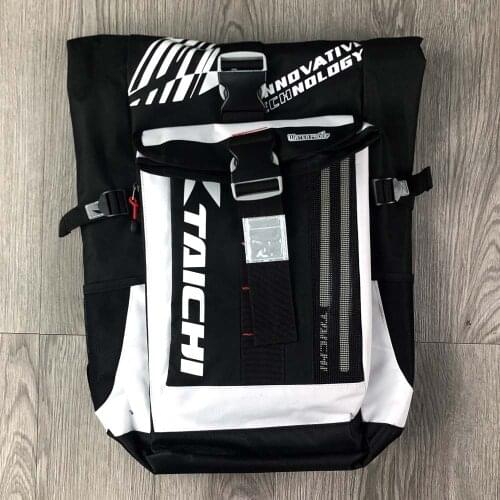 Motorcycle locomotive backpack outdoor sports bag knight backpack riding motorcycle racing waterproof backpack with LED lights