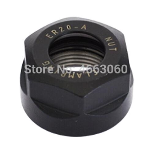 New 1PCS ER20 A Clamping Collet Nut CNC Milling Lathe