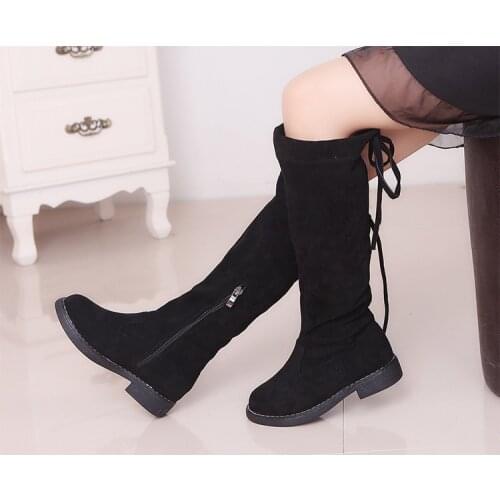 New childrens boots Girls Knee-high Boots Princess Edition Childrens Tall Boots Children High Kids Shoes Bota Kids