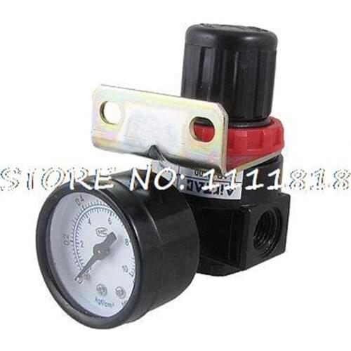 Detachable Gauge Air Compressor Pneumatic Pressure Regulator AR-2000 w Stand