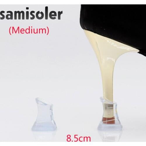 SamisolerUSHINE High heel Latin Protector Heel Dance Covers Heel Stoppers non-slip Silicone High Heeler For Wedding Latin Dance