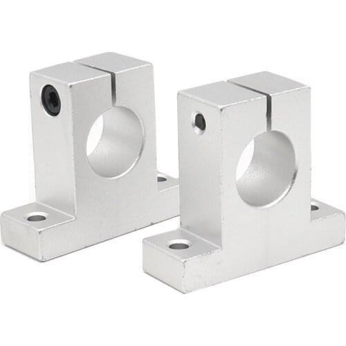 Ball Bearing Thrust 1pcs Linear Rail Shaft 25mm Sk25 Sh25a Support Xyz Table Cnc