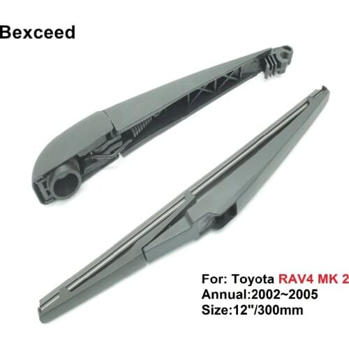 Rear Wiper Blade For Toyota RAV4 MK 2 (XA20) 12"/305mm Bexceed of Rear Rain Window Windshield Windscreen 2002 2003 2004 2005
