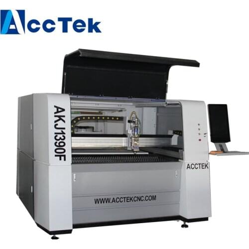 1300*900mm work size Fiber metal laser cutter, high presicion fiber laser cutting machine with Raycus 300W 500W