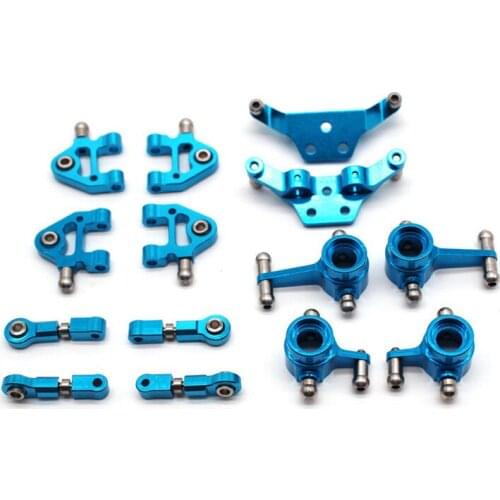 For WLtoys 1/28 P929 P939 K969 K979 K989 Remote Control Car Parts Metal Upgrade Upper And Lower Swing Arm Steering Cup