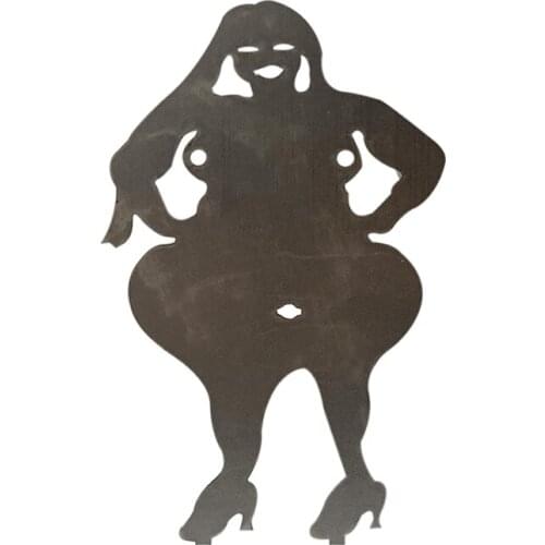 Stainless Steel Hot Dog & Marshmallow Roasters Novelty Women/Men Shape Roasters Reusable Utensils for BBQ TS2