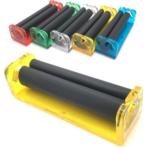 1Pcs Manual Tobacco Roller 110mm Cigarette Rolling Machine For Smoking Rollings Papers Cigarette Maker Smoke Grinder Pipe Tools