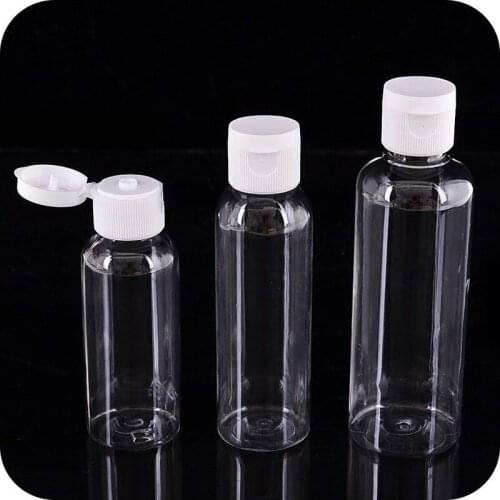12PCS Portable Small Transparent Plastic Empty Spray Bottle Refillable Bottle Refillable Container Bottles Of Various Size