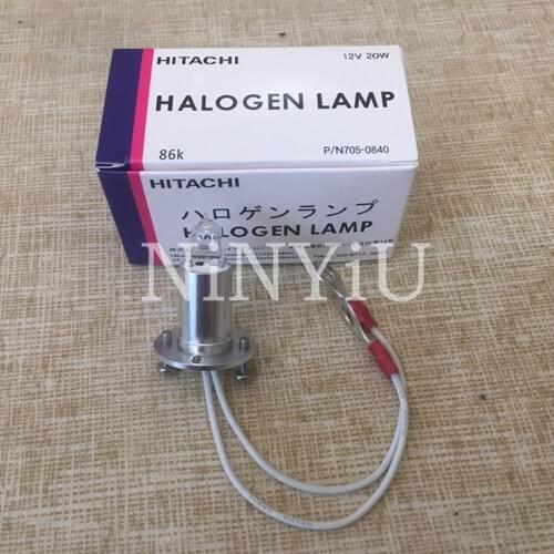 High quality Compatible HITACHI 12V20W Lamp Hitachi PN705-0840 7060 7080 7160 7180 7050 Biochemical Analyzer Light Source Bulb