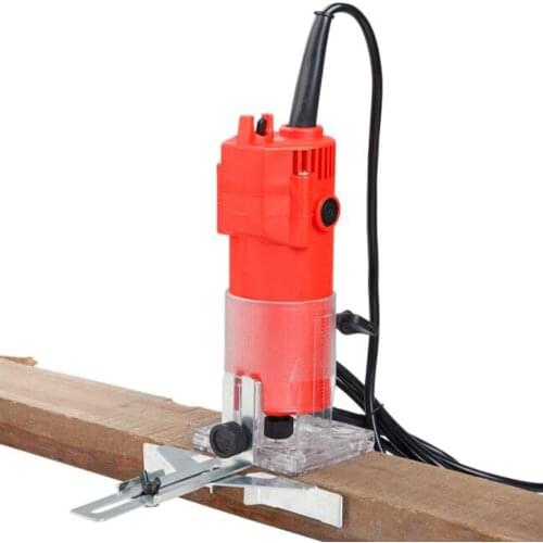 33000rpm Woodworking Electric Trimmer 2300W Wood Milling Engraving Slotting Trimming Machine Hand Carving Machine Wood Router