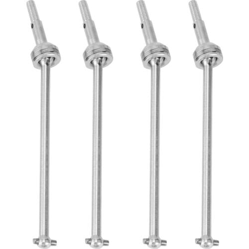 4 Pcs Metal Universal Drive Shaft CVD 104001-1927 For Wltoys 104001 1/10 RC Car Spare Parts Accessories