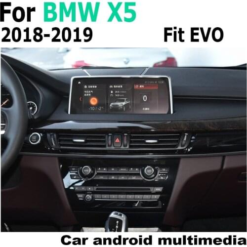 Car Android original style For BMW X5 EVO 2018-2019 GPS Navigation radio stereo multimedia player DSP HD touch screen