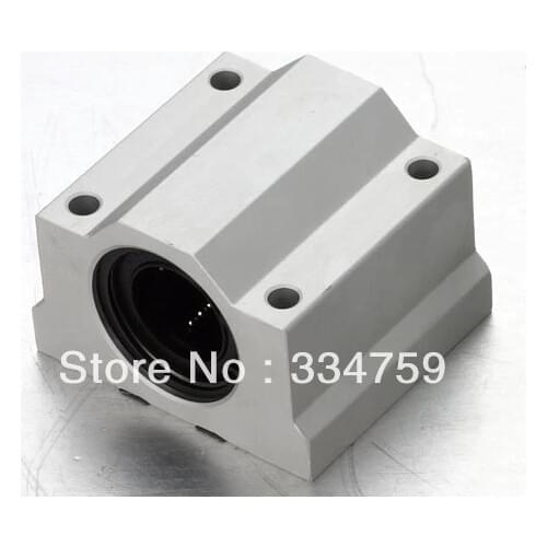 Free Shipping 4x SC10UU SCS10UU Linear motion ball bearings slide block bushing for 10mm linear shaft guide rail CNC parts