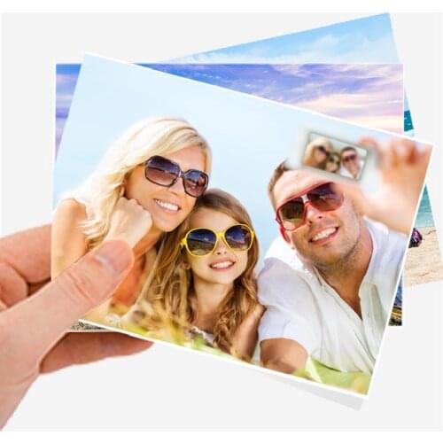 A3 / A4 160g 200g 300g Inkjet Coated Paper Double-sided Glossy Photo Paper A4 Color Inkjet Printing White Cardboard 50 Sheets