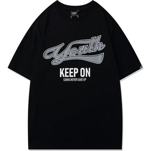 Summer T-shirt Men Women Harajuku Loose Fit T Shirts Hip Hop Tees Fashion Clothes Man Graphic Printed Tees Tshirt Drop Shipping